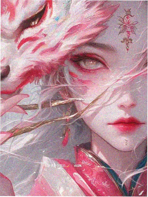金珠古装电影《雨落长安》海报